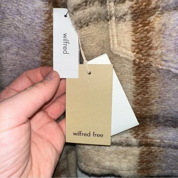 NWT Wilfred Free Ganna Cropped Prairie Mdrs Merino Wool Size XS Women's - Picture 4 of 13